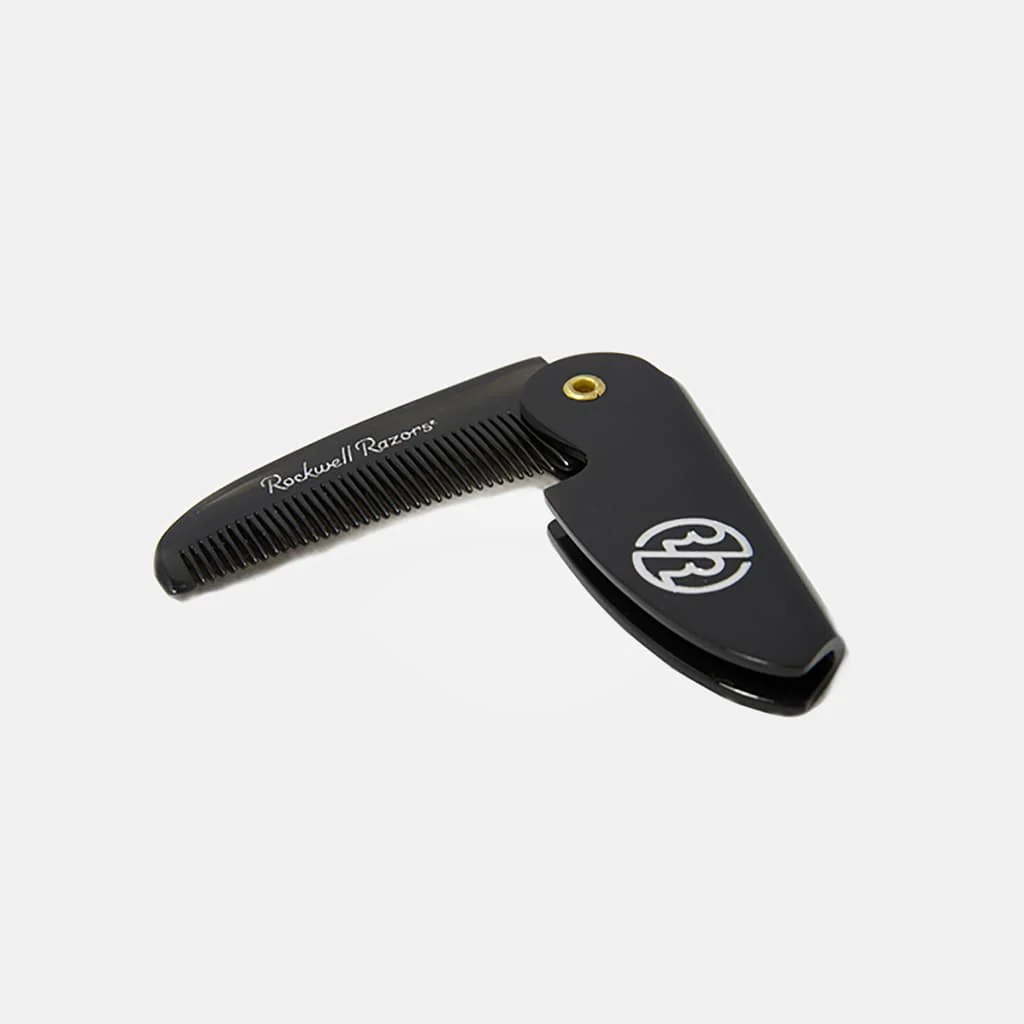 Pocket-Friendly Folding Moustache & Beard Comb - Image 4