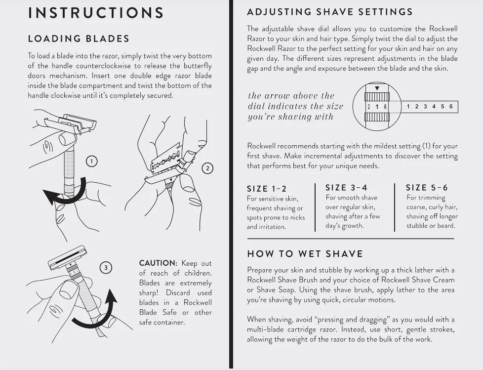Rockwell T2 Dial Adjustable Safety Razor - Image 13